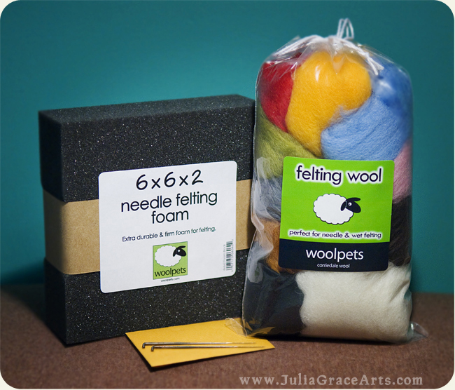 Needle Felting Kit by Wool Pets