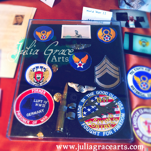 Bullet and Patches from WWII Veteran