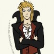 A sketch of Jareth from Labyrinth